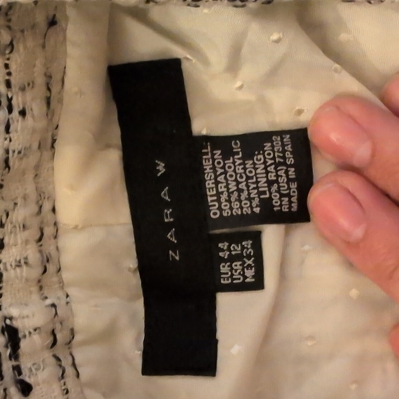 New With Tags Tweed Skirt + Jacket Set from Zara Woman - Picture 2 of 10